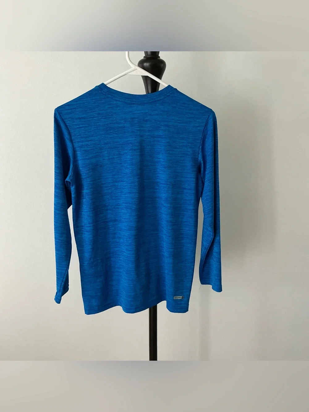 Old Navy Active Go-Dry Boys’ Long-Sleeve Performance Shirt – 10–12 – Blue